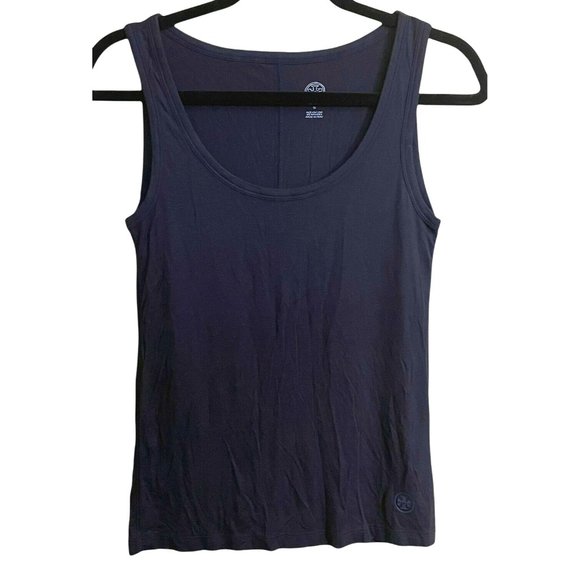 Tory Burch Tops - NWT Tory Burch Women Celeste Tank Navy Small Lightweight Solid Top Cami Tee Base